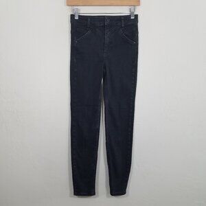 We The Free People Skinny Stretch Jeans Black Size 26